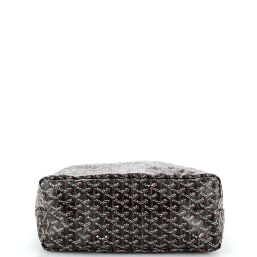 Goyard Saint Louis Tote Coated Canvas PM Black - Picture 5 of 7